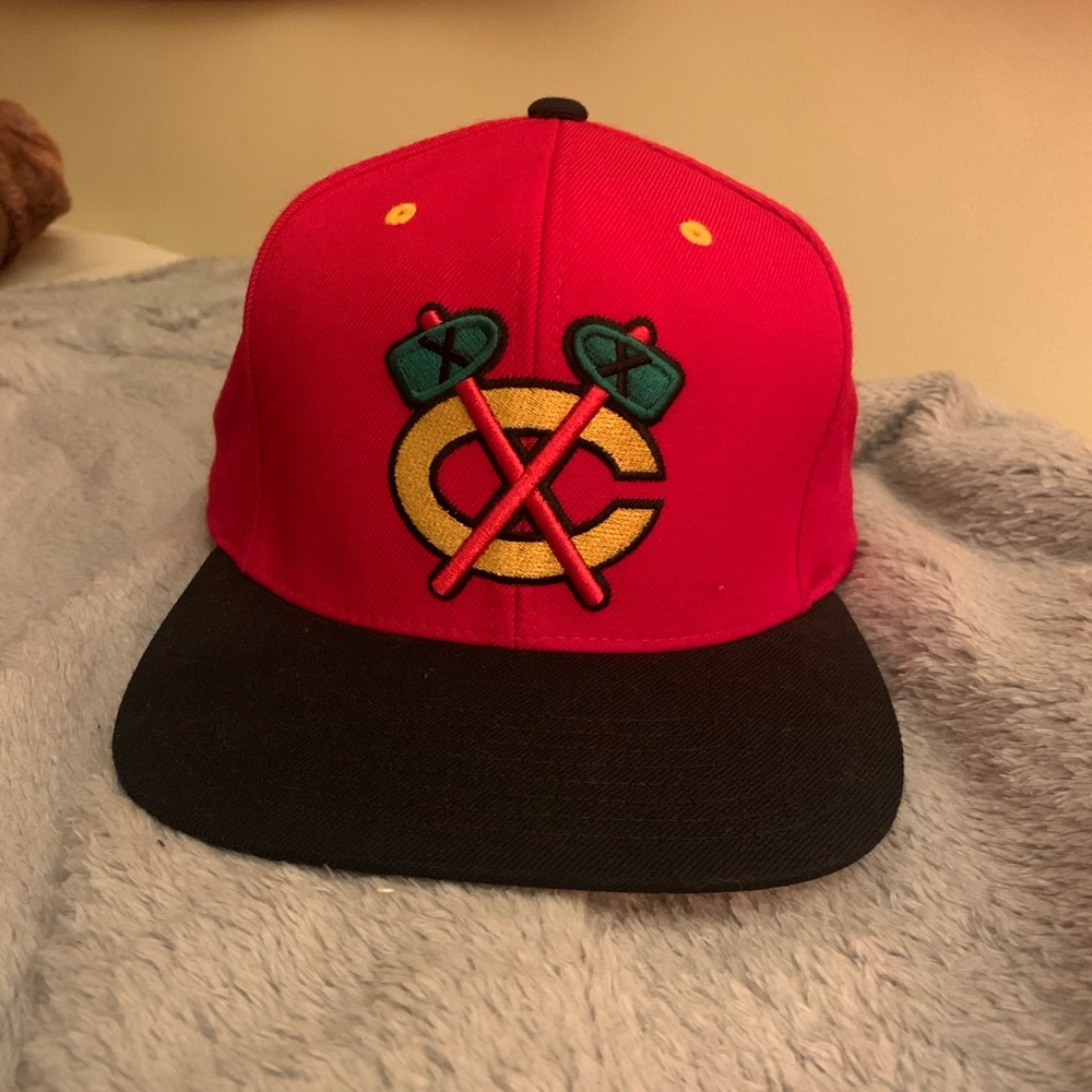 Chicago Blackhawks Hockey Baseball style hat